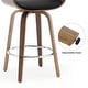 preview thumbnail 108 of 186, 26"/29" Faux Leather Swivel Bar Stools, Wood Counter Stool