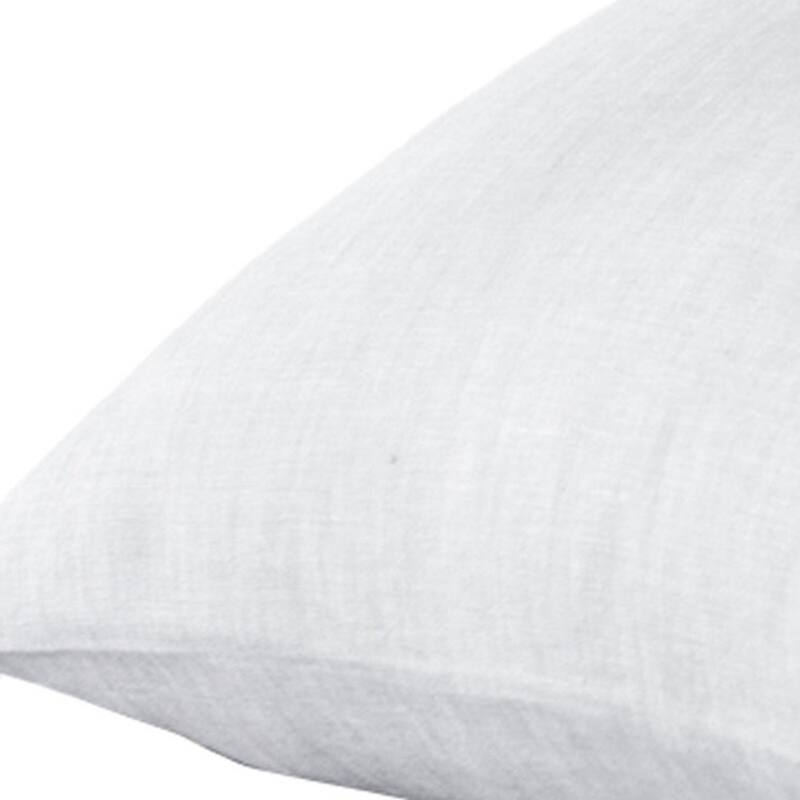 Set of Two Cloud Linen King Pillowcases