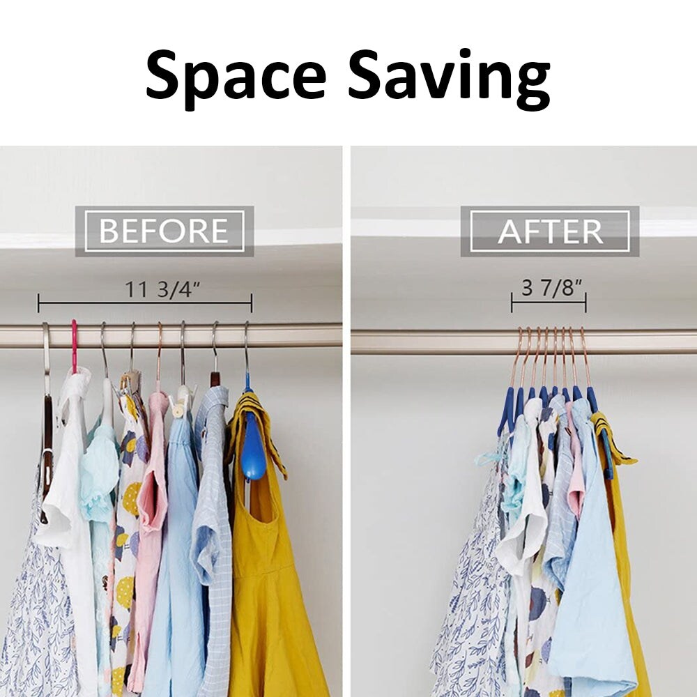 Premium Space Saving Velvet Hangers Holds Up To 10 Lbs - Black 50 Pack -  Bed Bath & Beyond - 20456937