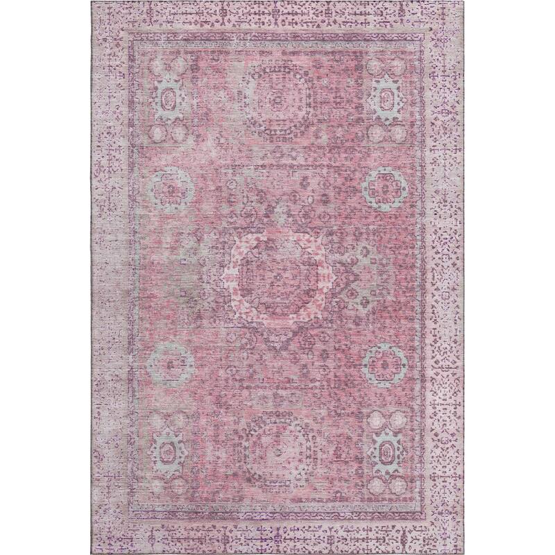 Premium Washable Super Soft Vintage Traditional Mayfield Rug