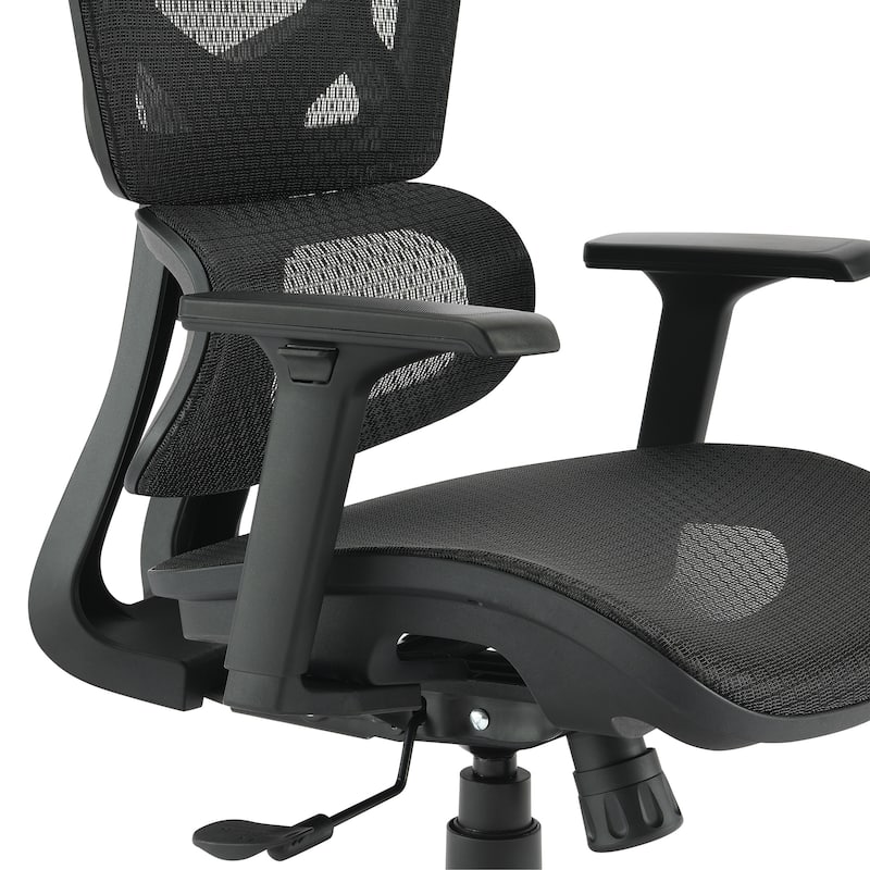 Black Mesh and Seat Managers Chair
