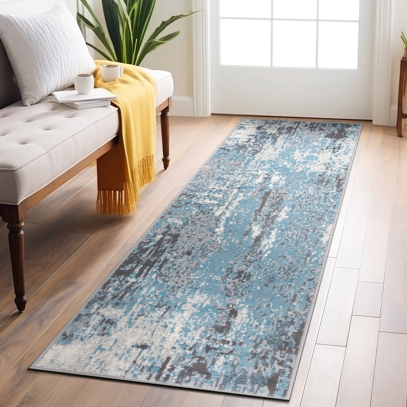 World Rug Gallery Modern Abstract Area Rug
