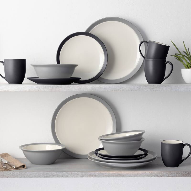 Noritake Colorwave 16-Piece Curve Dinnerware Set, Service For 4