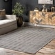 preview thumbnail 5 of 20, Nuloom Hand Loomed Kimberley Area Rug 3' x 5' - Grey