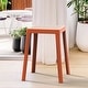 preview thumbnail 43 of 69, Tresse Modern Stackable Dining Stool with Wicker Seat for Dining Room, Garden, Patio, Indoor or Outdoor - No Assembly Required