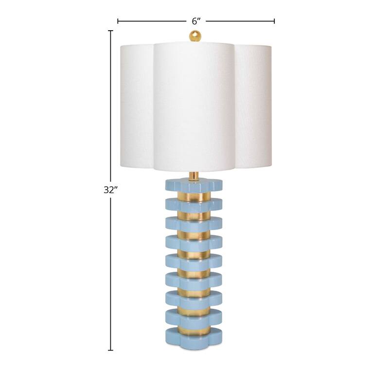 Quatrefoil MDF Lamp