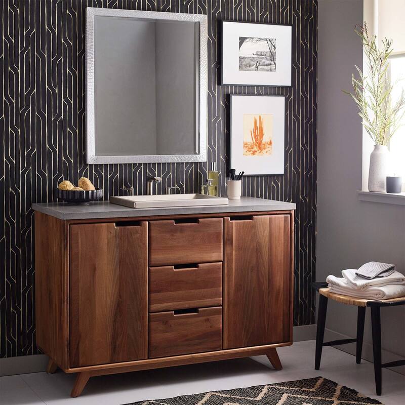 Topanga Freestanding Single Bathroom Vanity (Base Only)