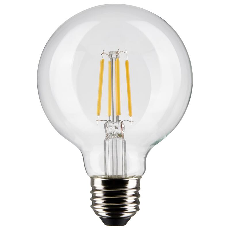 4.5 Watt G25 LED - Clear - Medium base - 90 CRI - 3000K - 120 Volt - 2 Pack