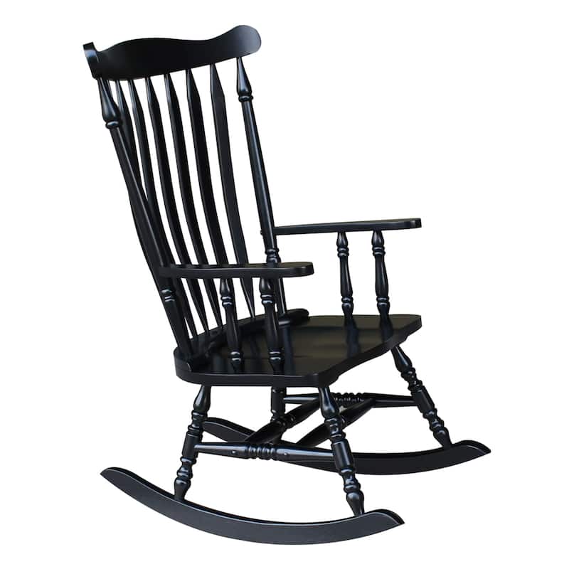 International Concepts Solid Wood Rocking Chair - 28"W x 36"D x 44.5"H