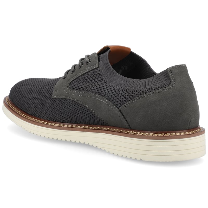 Vance Mens Merrick Casual Knit Hybrid Dress Shoe