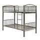 preview thumbnail 40 of 64, Calexico VersaFlex Metal Bunk Bed by iNSPIRE Q Junior