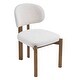 preview thumbnail 10 of 35, Christopher Knight Home - Aurelio Solid Rubberwood Upholstered Dining Chair