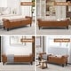 preview thumbnail 74 of 74, 67" Velvet Tufted Storage Bench for Bedroom End of Bed with Roll Arms