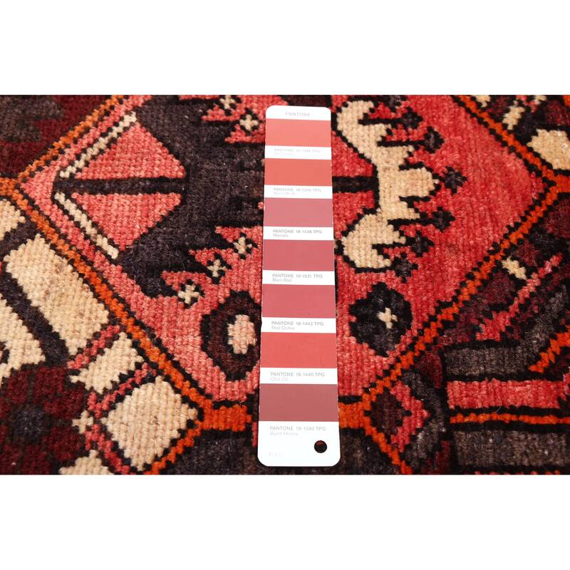 ECARPETGALLERY Hand-knotted Kayseri Vintage Red Wool Rug - 5'4 x 8'11