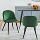 preview thumbnail 52 of 176, Homy Casa Mid-Century Modern Fabric Dining Chairs (Set of 2)