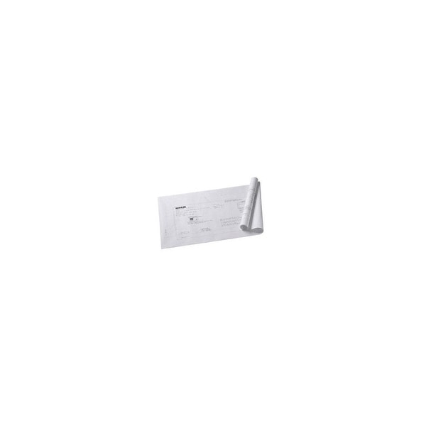 Kohler K-531 Underscore Life Size Undermount Installation Cutout Template and Instructions for the K-1121 and K-1167 Bath Tubs