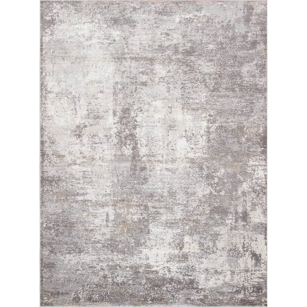 Pasargad Home Turkish Stella Design Abstract L.Grey Area Rug