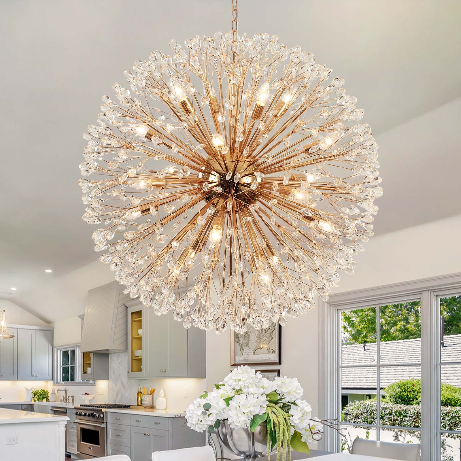 Dome Crystal Chandeliers Bed Bath Beyond
