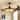 Smart Coffee-Colored Tiffany Baroque Invisible Ceiling Fan LED Light - 48''