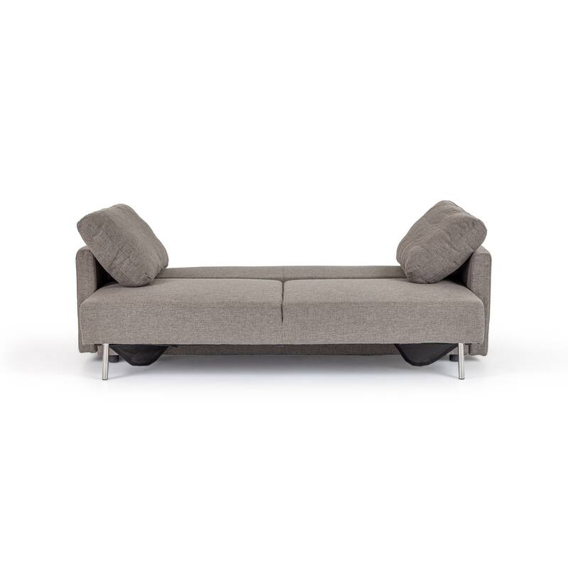 Divani Casa Fredonia Modern Grey Fabric Sofa Bed