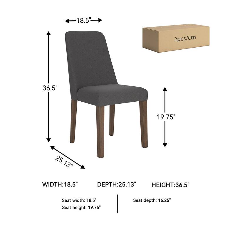 Signature Design by Ashley Lyncott Dining Upholstered Side Chair (Set of 2)