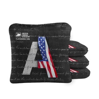 USA Flag Constitution Dual Sided Cornhole Bags