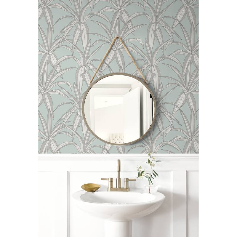 Seabrook Designs Camila Non-Woven Unpasted Wallpaper