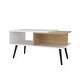 preview thumbnail 5 of 5, Hack Berry Coffee Table with Open Storage and Conical Legs