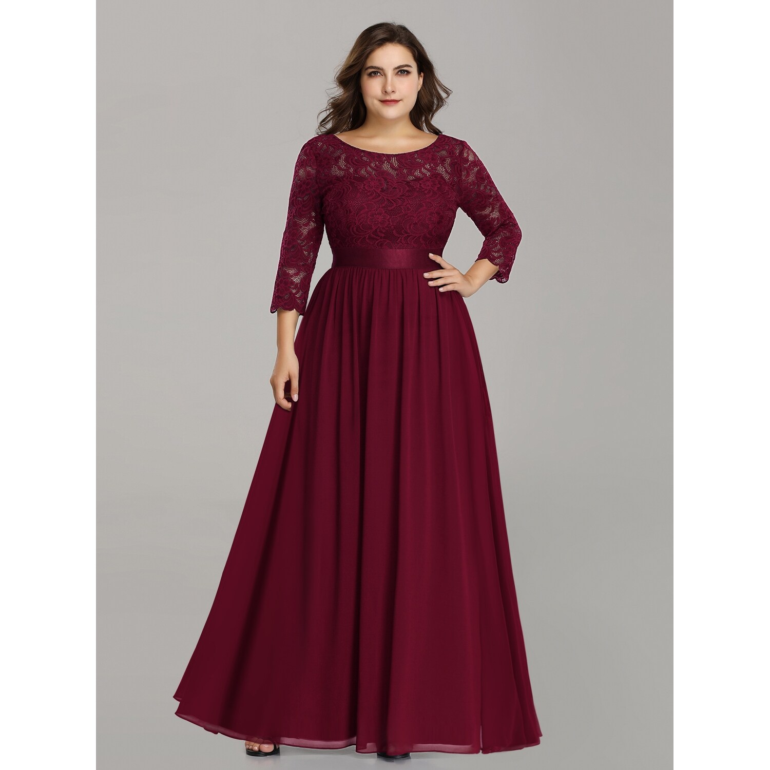 pretty dresses for plus size