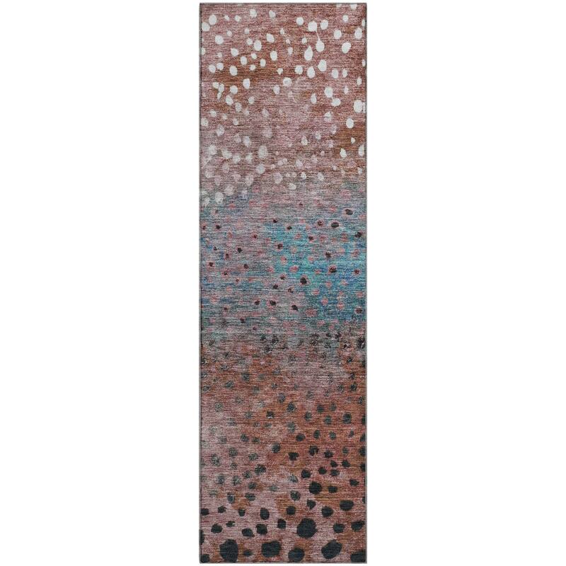 Premium Washable Super Soft Contemporary Ombre Mayfield Rug