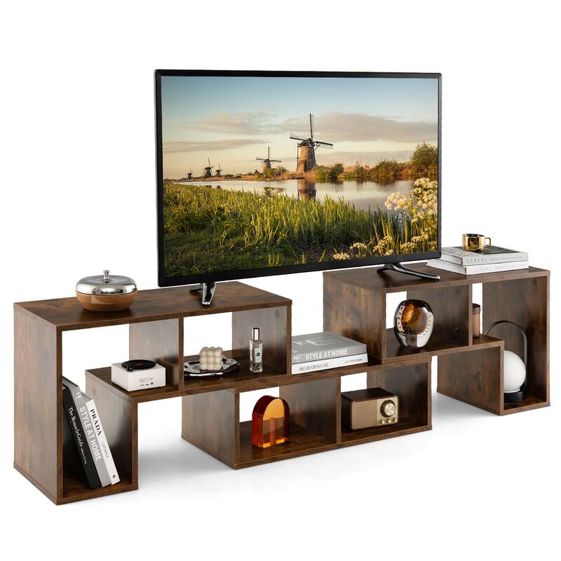 Costway 3 Pcs TV Stand for TV's up To 65'' Console Entertainment