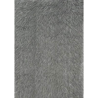 Alexander Home Faux Sheepskin Textured Shag Rug