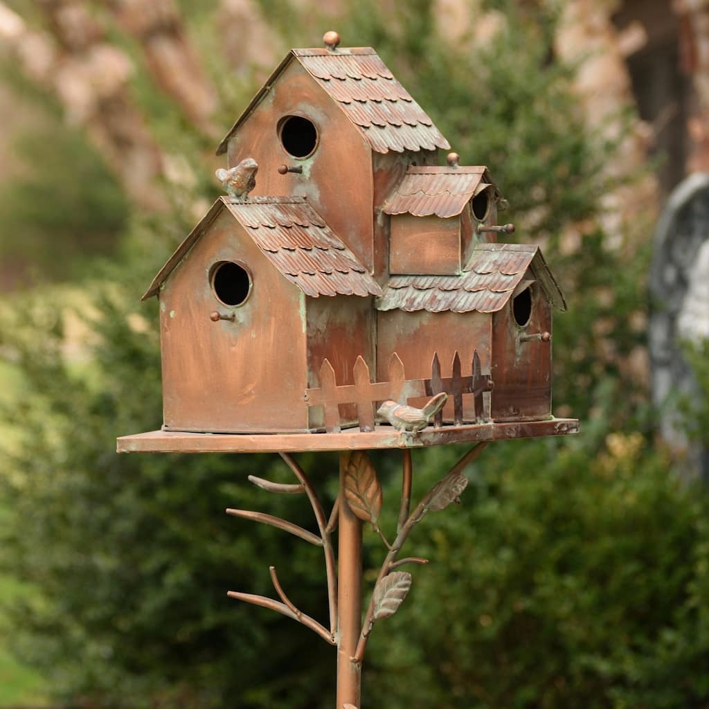 Country Style Iron Birdhouse "Doylestown"