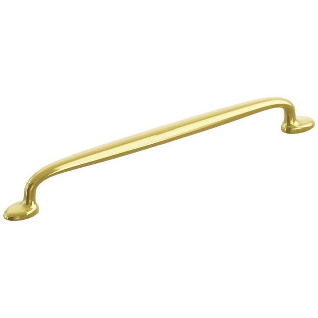 Schaub and Company 211058 Avenue 12" Center to Center Solid Metal - Unlacquered Brass