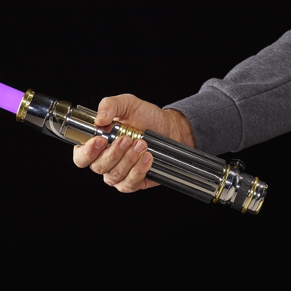 mace windu black series lightsaber