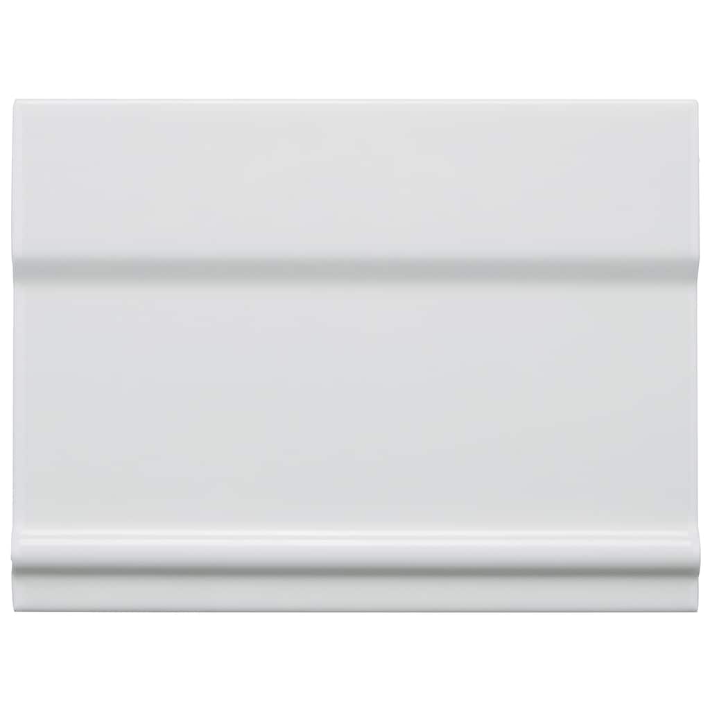 Merola Tile Santorini Zocalo Blanco 5-7/8" x 7-7/8" Ceramic Wall Trim - (1 Tile)