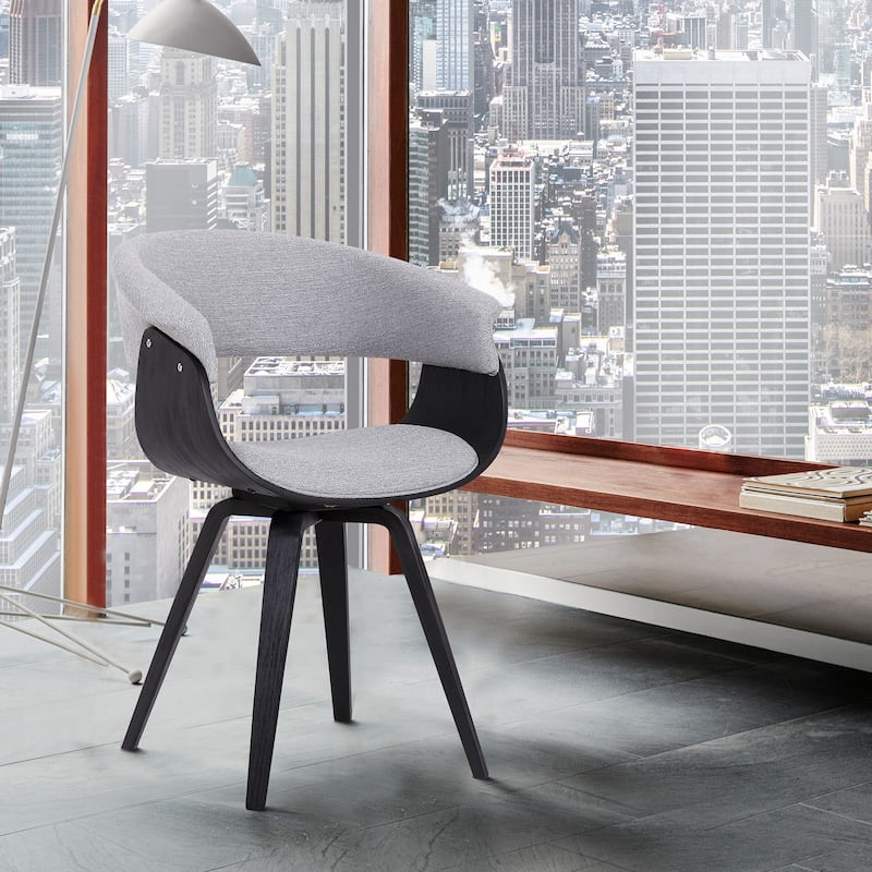 Carson Carrington Vamdrup Mid-Century Dining Chair with Bentwood Legs