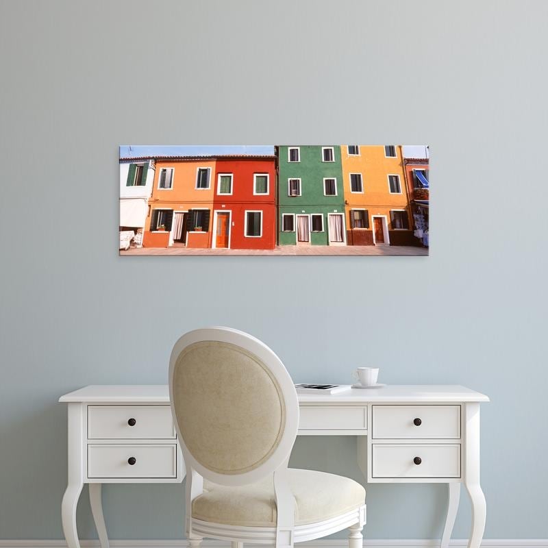 Easy Art Prints Panoramic Images's 'Burano, Venice, Italy' Premium Canvas Art
