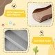 preview thumbnail 10 of 12, 4 in 1 Toddler Slide and Swing Set, Kids Playground Climber Slide Playset with Basketball Hoop
