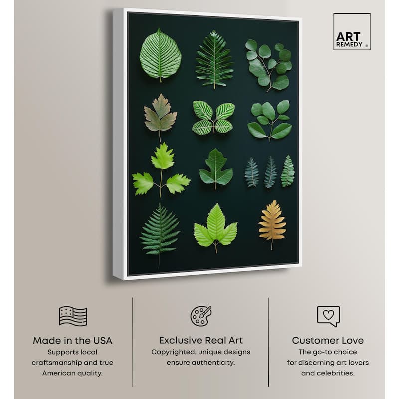 Leaf Library I Canvas by Art Remedy
