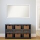 preview thumbnail 74 of 190, Wall Mirror Choose Your Custom Size - Extra Large, Blanco White Wood
