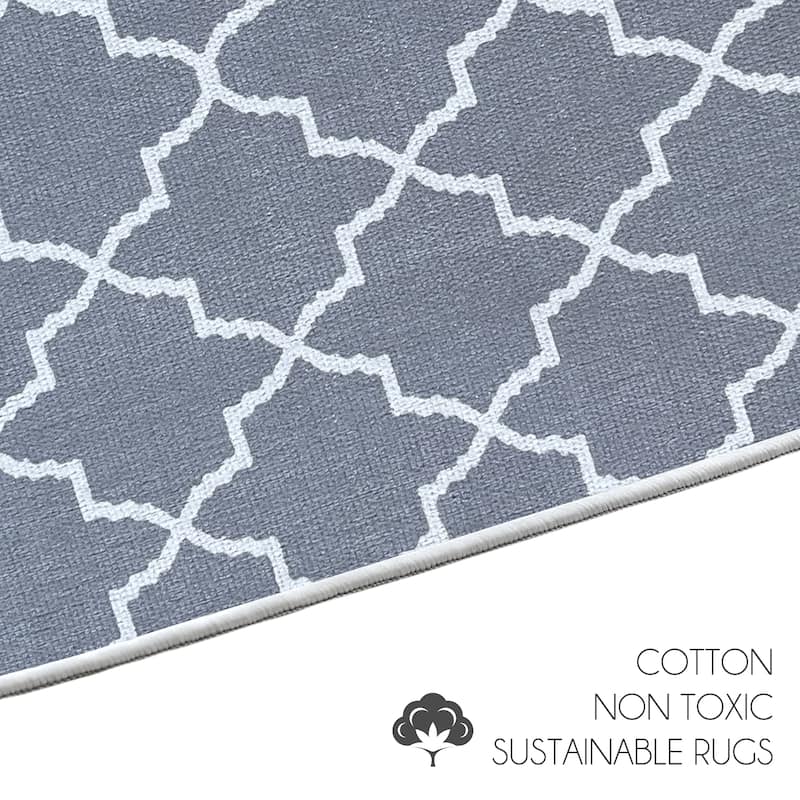 Under Sink Mat - Ultra-Absorbent Cotton Shelf Liners For Kitchen Cabinets - 2X3 feet
