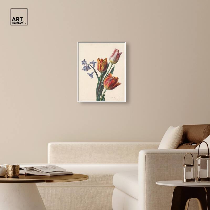 Tulips 1892 Canvas by Art Remedy