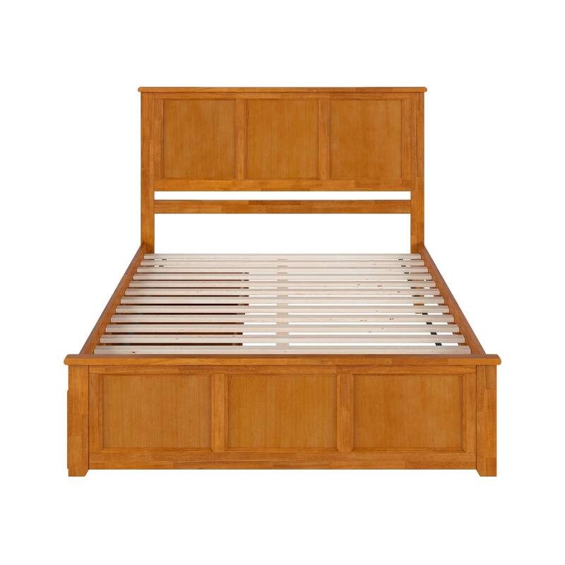 Madison Platform Bed with Matching Footboard with Storage Drawers