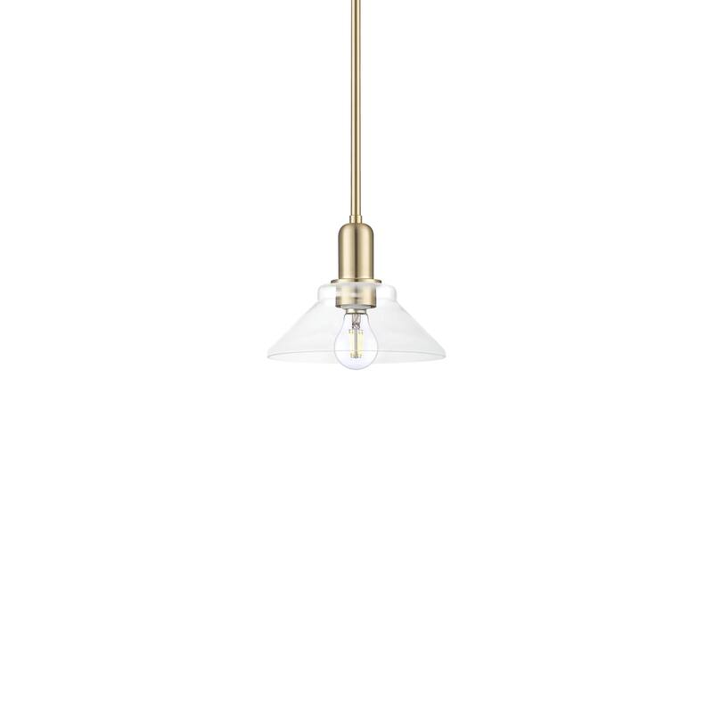 Innovations Lighting 716-1S-8-9 Orwell Pendant Orwell 9" Wide Mini - Champagne Bronze / Clear