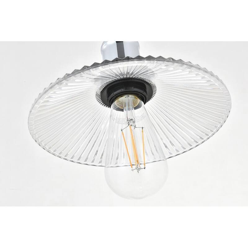 Waltz 3 light black Pendant