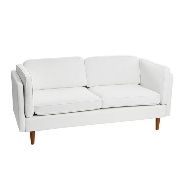 slide 2 of 12, Atley High Sided Sofa White
