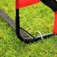 preview thumbnail 6 of 5, Red Fiberglass Pop-Up Soccer Goal Set with Stakes and Carry Bag for Backyard or Park - 47.2"L x 31.5"W x 31.5"H