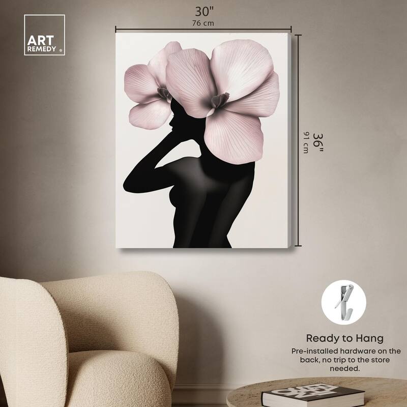 Blossoms of the Soul Canvas by Art Remedy, Gallery Wrapped