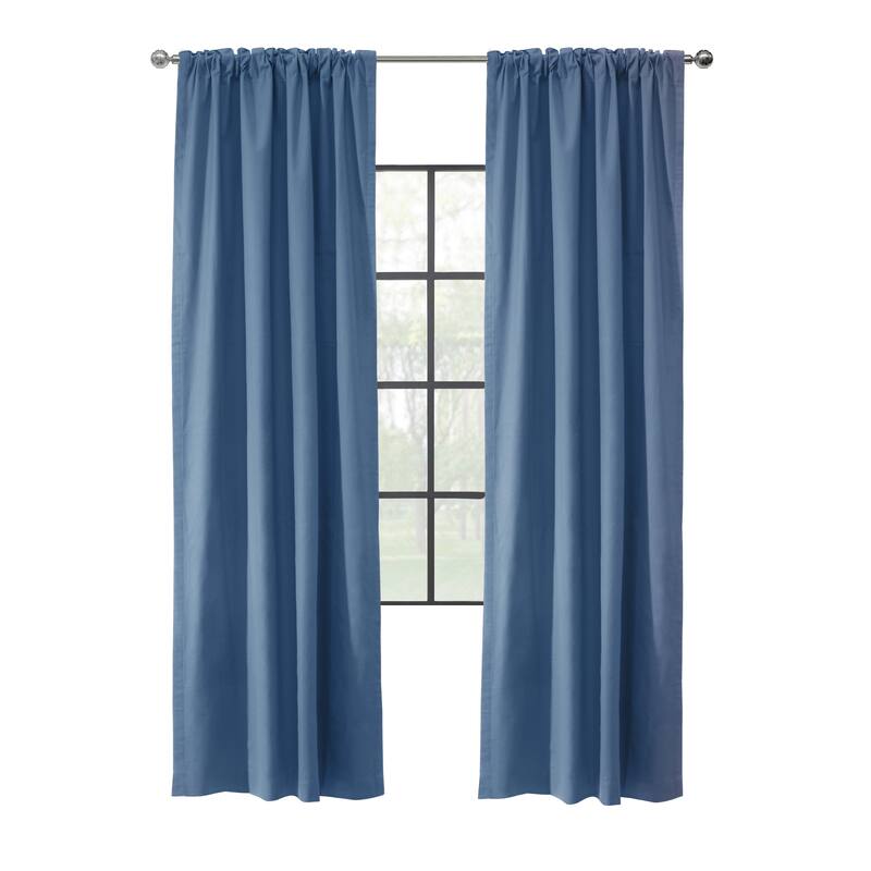 Weathermate Topsions 3-way Header Insulated Curtain Panel Pair